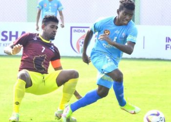 Odisha-Karnataka settle for a 2-2 draw (Image: FootballOdisha/Twitter)