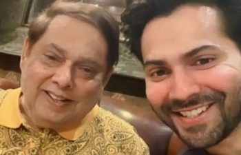 Varun Dhawan with David Dhawan