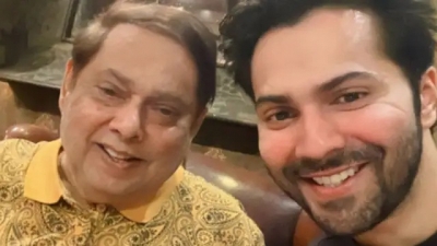 Varun Dhawan with David Dhawan