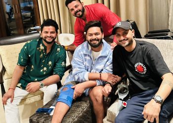 Suresh Raina, Harbhajan Singh, Sreesanth meet Rishabh Pant, pen heartwarming notes on social media