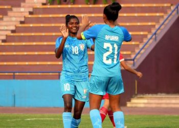 India defeat Indonesia 6-0 in their group match of AFC Women's U-20 Asian Cup Qualifiers (Image: IndianFootball/Twitter)