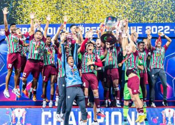 ATK Mohun Bagan beat Bengaluru FC to win ISL 2022-23 season (Image: airnewsalerts/Twitter)