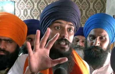 Amritpal Singh in new video