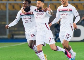 Boulaye Dia's goal stun AC Milan as Salernitana held the Rossoneri for a 1-1 draw in Serie-A (Image: cplussportafr/Twitter)