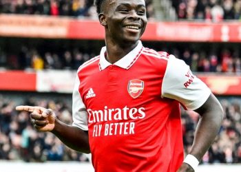 Bukayo Saka (Image: Twitter)