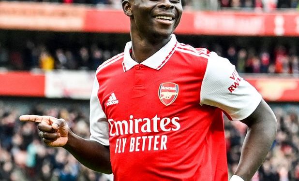 Bukayo Saka (Image: Twitter)