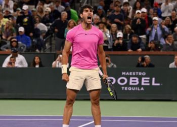 Carlos Alcaraz outplays Felix Auger-Aliassime, books his spot in the Indian Wells Masters semifinals (Image: atptour/Twitter)