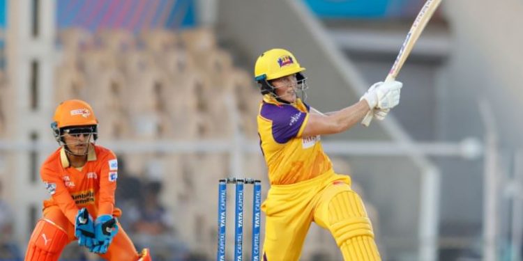 Grace Harris brilliant 72 off 41 balls helped UP Warriorz beat Gujarat Giants (Image: wplt20/Twitter)