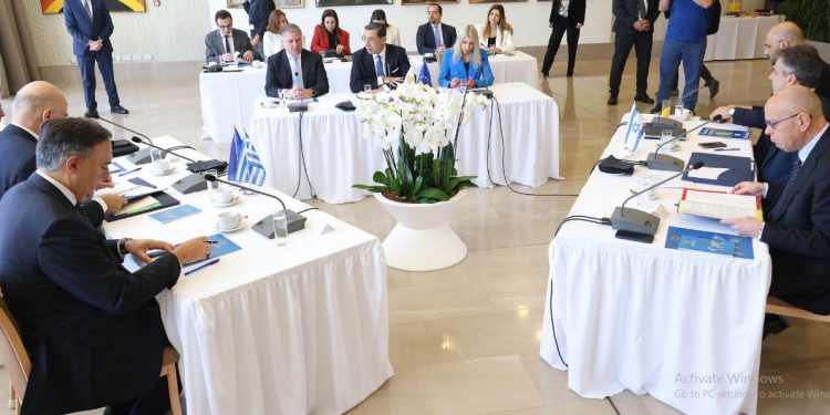 Foreign ministers of Greece, Israel, and Cyprus hold high-level meetings aiming at deepening trilateral partnership (Image: Twitter)