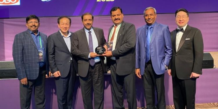 Hockey India win Best Organiser Award by AHF for conducting the FIH Odisha Hockey Men's World Cup 2023 (Image: TheHockeyIndia/Twitter)