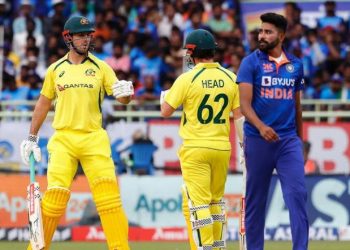 Australia trash India in the second ODI at Visakhapatnam (Image: Twitter)