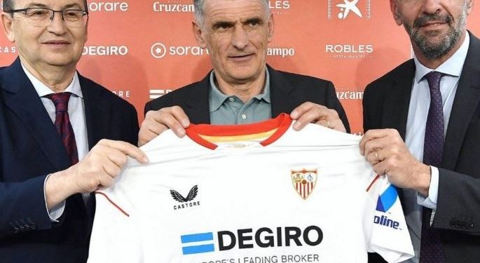 Jose Luis Mendilibar named as new coach for Sevilla FC (Image: Twitter)