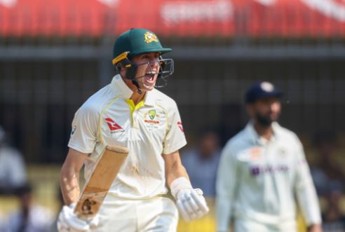 Marnus Labuschagne ecstatic after winning the Indore Test