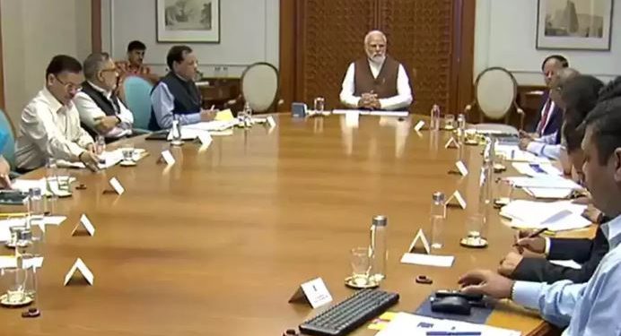 Modi holds high-level review meeting on Covid
