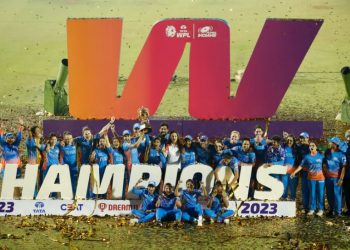 Mumbai Indians win the inaugural WPL 2023 (Image: wplt20/Twitter)