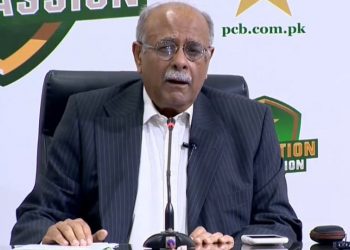 Pakistan Cricket Board chairman Najam Sethi