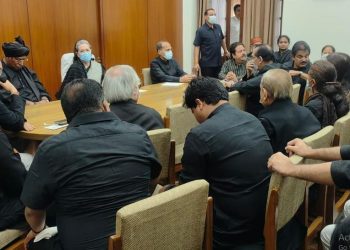 Congress led opposition parties meeting on issue od Rahul Gandhi's disqualification as MP of Lok Sabha