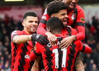 Philip Billing strikes as Bournemouthn defeat Liverpool 1-0 (Image: premierleague/Twitter)