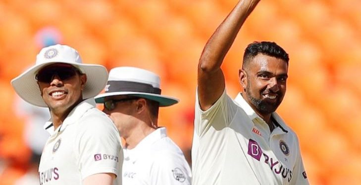 Ravichandran Ashwin goes past Anil Kumble to register most fifer at home (Image: Twitter)