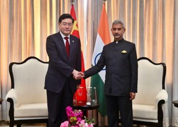 Jaishankar meets Chinese counterpart Qin