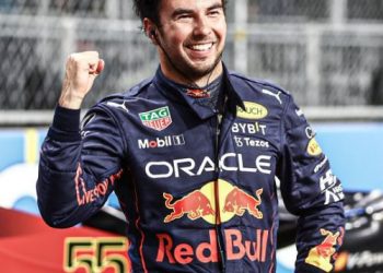 Sergio Perez wins Saudi Arabia Grand Prix (Image: ESPNF1/Twitter)