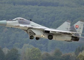Slovakia to give its fleet of 13 Soviet-era MiG-29 fighter jets to Ukraine (Image: Twitter)