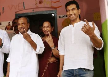 Congress veteran AK Antony's son Anil Antony joins BJP