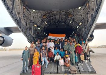 IAF evacuating Indians from Sudan under Operation Kaveri (Image: MEAIndia/Twitter)