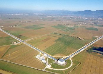 Virgo gravitational wave detector near Pisa, Italy (Image: Twitter)