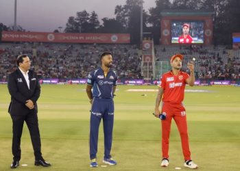 Gujarat Titans win toss against Punjab Kings, opt to bowl fisrt (Image: iplt20.com)