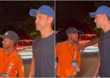 Hrithik's security pushes delivery boy as he tries taking selfie with actor