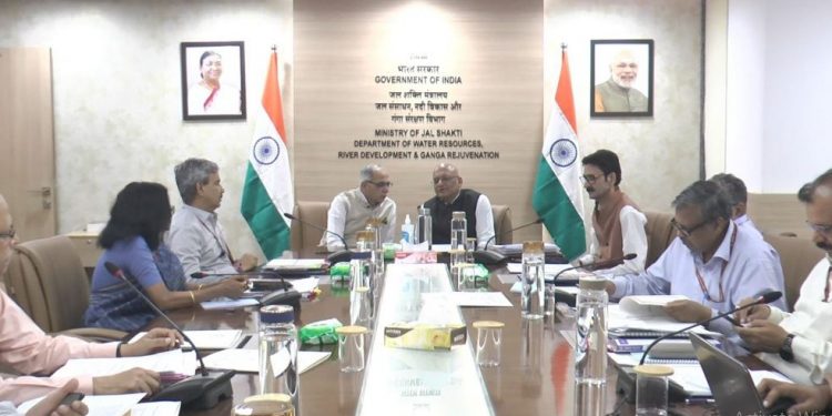 Steering Committee's meeting on matters related to the Indus Waters Treaty, chaired by Secy Vinay Kwatra (Image: PBNS_India/Twitter)