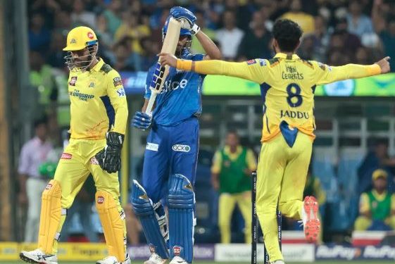 Jadeja, Santner share five wickets as CSK keep Mumbai Indians to 157