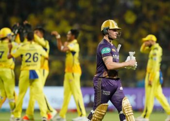 Kolkata Knight Riders batting order crumbles as they face 49 runs defeat from CSK (Image: iplt20.com)