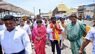 Jharkhand CM Hemant Soren at Puri Jagganath