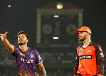 KKR win the toss elect to bowl first against SRH (Image: iplt20.com)