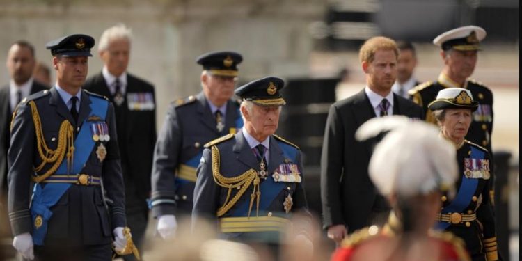 Royal drama: King’s fractious family on stage at coronation