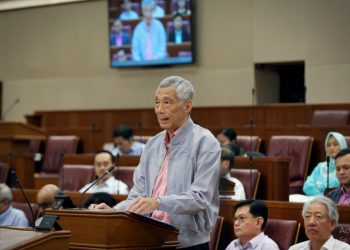 Prime Minister of Singapore Lee Hsien Loong (Image: leehsienloong/Twitter)