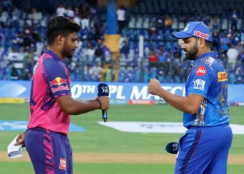 Sanju Samson-Rohit Sharma (Image: iplt20.com)