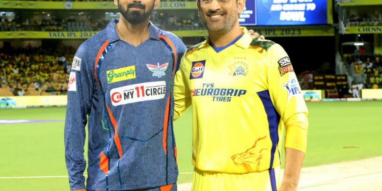 Lucknow Super Giants-Chennai Super Kings (Image: IPL/Twitter)