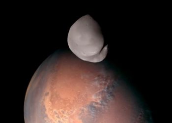 Mars moon Deimos