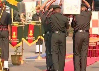 Mortal remains of martyred Odia Army jawan reaches native village
