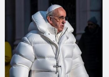Pope Francis image generated by AI