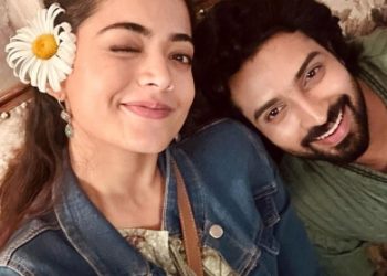 Rashmika Mandanna wraps up first schedule of 'Rainbow', shares BTS pics