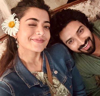 Rashmika Mandanna wraps up first schedule of 'Rainbow', shares BTS pics