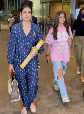 Raveena Tandon gets angry as fan pushes her daughter