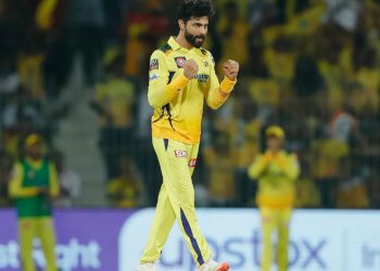 Ravindra Jadeja shines with the ball for CSK against SRH (Image: iplt20.com)