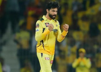 Ravindra Jadeja shines with the ball for CSK against SRH (Image: iplt20.com)
