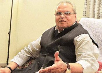 File photo of former Jammu and Kashmir Governor Satya Pal Malik