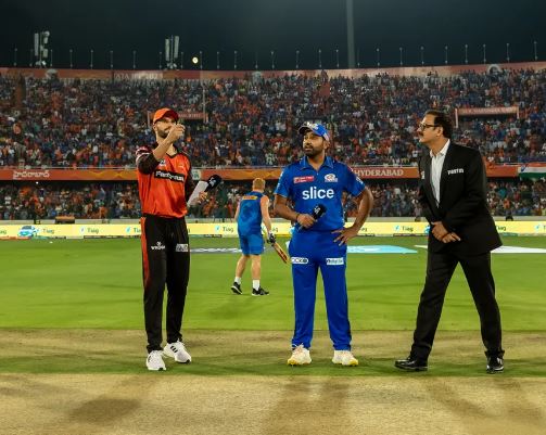 SRH opt to field against Mumbai Indians